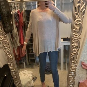 Long sleeve flowy t shirt